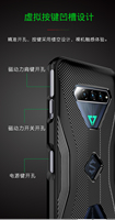 Dla Black Shark 4 Pro Case odporna na odciski palców odporna na wstrząsy oddychająca ciepła miękka tylna obudowa BlackShark 4 Pro rozpraszanie ciepła Funda 6